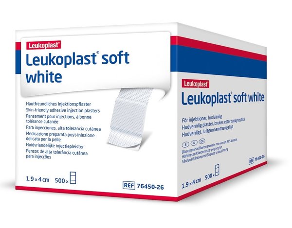 Leukoplast® soft white, 2 x 4 cm (500 St.)