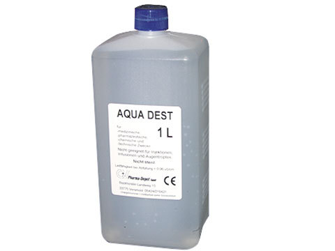 Laborwasser Aqua Dest. ( 1 Liter)