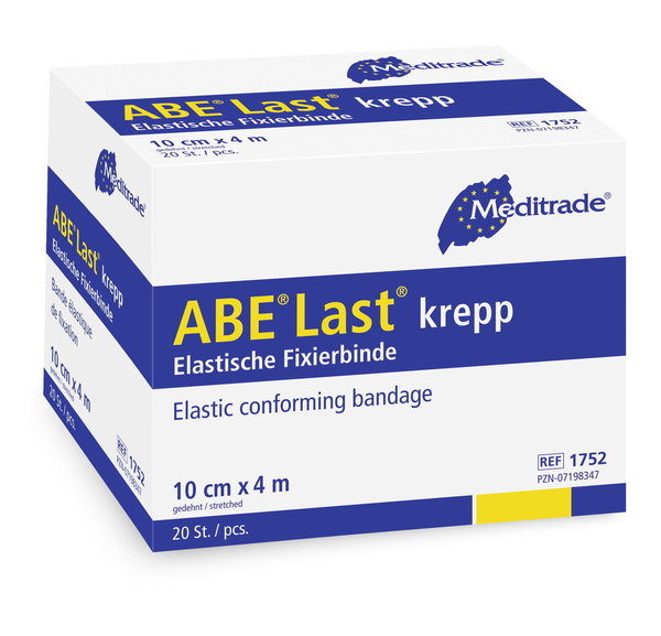 ABE-Last® krepp Fixierbinde, 10 cm x 4 m (20 St.)