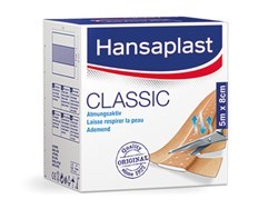 Hansaplast® Classic, 8 cm x 5 m