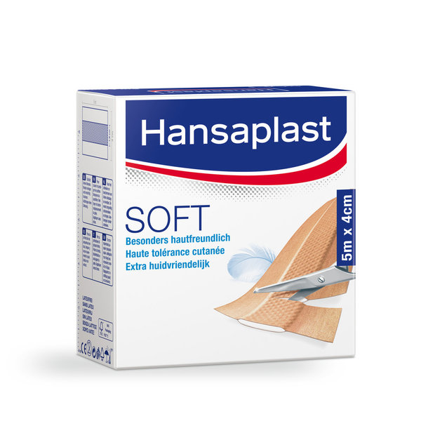Hansaplast® Soft, 8 cm x 5 m (1 St.)