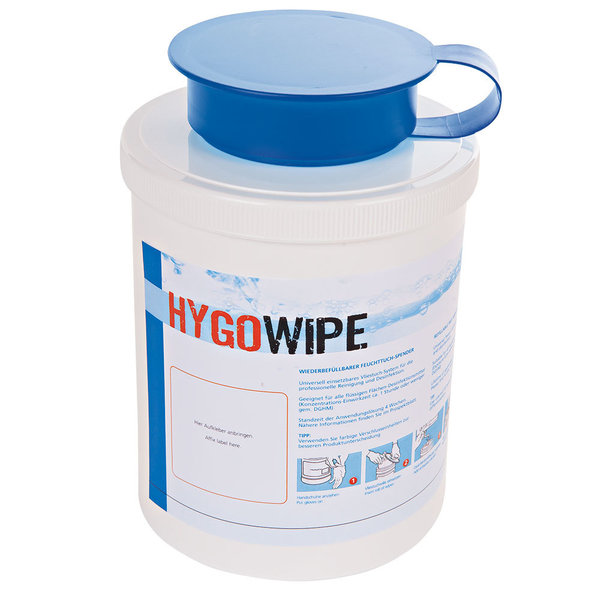 HYGO-WIPE Spendereimer, weiß, Kleinverpackung, 1700 ml, 1 Stück
