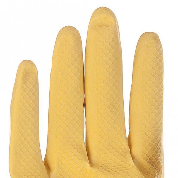 Universal-Handschuh BETTINA SOFT, 30cm, 10 x 12 Paar, gelb, Größe M