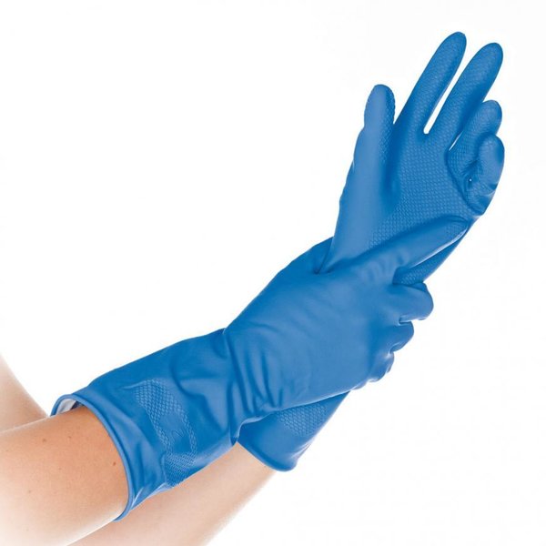 Universal-Handschuh BETTINA SOFT, 30cm, 10 x 12 Paar, gelb, Größe S