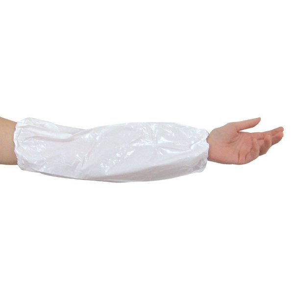 Schutzärmel Polyethylen, 40 cm, ca 20 µ, 20 x 100 Stück, weiß