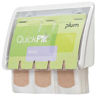 Plum QuickFix UNO Pflasterspende mit Befüllung, transparent, 1 Stück