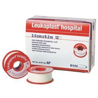 Leukoplast Hospital BSN, 1,25 cm x 9,2 m, 24 Stück