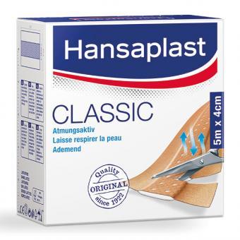 Hansaplast Classic BDF, 4 cm x 5 m, 1 Stück