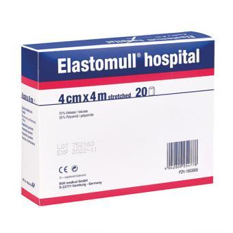 Elastomull hospital BSN, Maße 4 cm x 4 m, 20 Stück