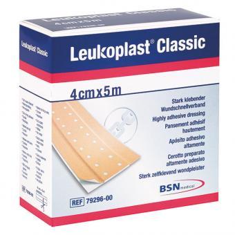 Leukoplast Classic Wundschnellverband BSN, Maße 4 cm x 5 m, 1 Stück