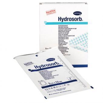 Hydrosorb Hartmann, Maße 5 x 7,5 cm, 5 Stück