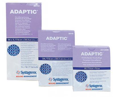 Adaptic Systagenix, Maße 12,7 x 22,9 cm, 12 Stück