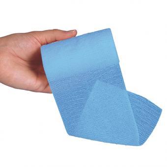 Servomull Elast-Haft, elastische Mullbinde, blau, Maße 10 cm x 20 m, 1 Stück