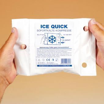 Ice-Quick Kälte-Sofortkompresse, Maße 15 x 17 cm, 1 Stück