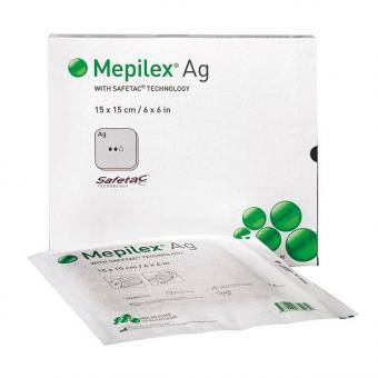 Mepilex AG steril, Maße 20 x 20 cm, 4 x 5 Stück