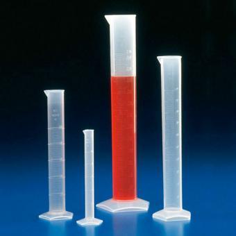 Messzylinder graduiert, hohe Form > Polypropylen 25 ml , 18,0 mm, 5 ml, 1 Stück