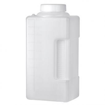 Urinsammelflasche lose, 180 x 90 x 215 mm, 2 Liter, 1 Stück