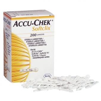 Accu-Chek Softclix lanzetten, 200 Stück