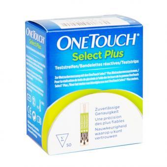 One Touch Select Plus Original Teststreifen, 50 Teste