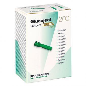 Glucoject Lancets Plus 33 G, 200 Stück