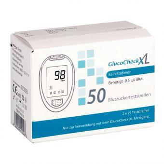 GlucoCheck Blutzuckerteststreifen XL Kontrolllösung, mittel, 4 ml , 1 Stück