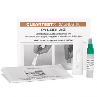Cleartest H. Pylori - AK Testkassetten, 10 Teste