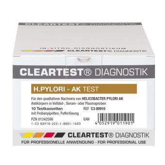Cleartest H. Pylori - AK Testkassetten, 20 Teste