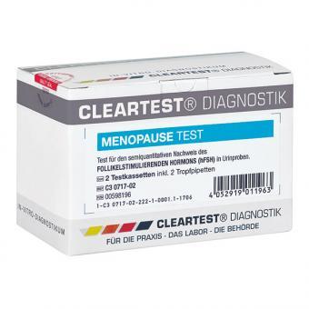 Cleartest Menopause, 6 Teste