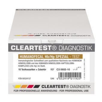 Cleartest Humanofecal Hb/Hp Spezial  10 Teste