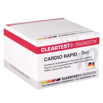 Cleartest Cardio rapid / Infarkttest  5 Teste