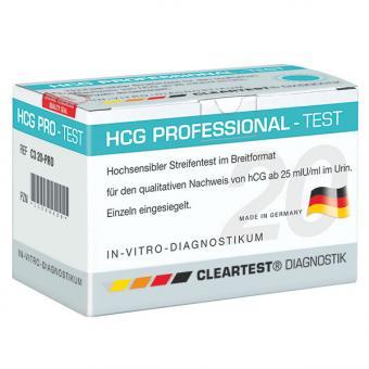 Cleartest HCG Professional Schwangerschaftstest  20 Teste