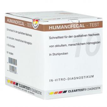 Cleartest Humanofecal 10 Teste