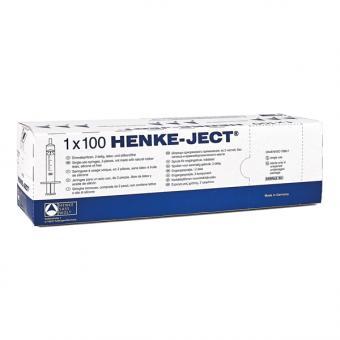 HSW HENKE-JECT – 2-teilige Einmalspritzen 20 ml (24 ml) 	ohne Kanüle 	100 Stück