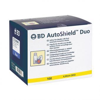BD AutoShield Duo Sicherheits-Pen-Nadeln 5 mm 0,30 mm 30 G 100 Stück