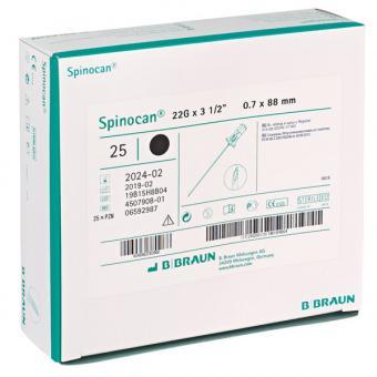 Spinocan - B.Braun, 25 Stück, 19 G 	40 mm