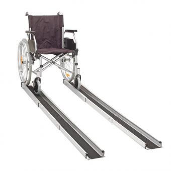 Servocare Rollstuhlrampe > Tragbar, 2 Meter Lang, 1 Paar