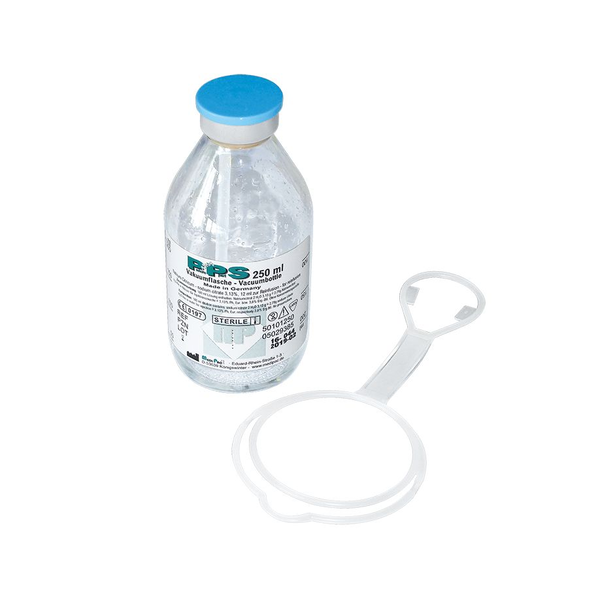 PPS Vakuumflasche Micro Perl 250 ml Glas 12 ml Natrium Citrat 3,13%  10 EA