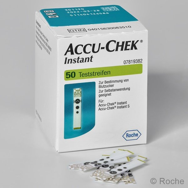 Accu-Chek Instant Teststreifen (50 T.), 1 Packung