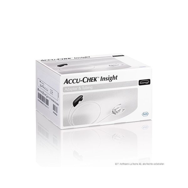 Accu-Chek Insight Adapter mit Schlauch, 100 cm (10 Stck.), 1 Packung