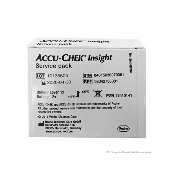 Accu-Chek Insight Service Pack, 1 Packung