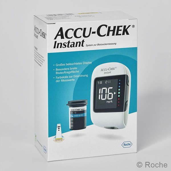 Accu-Chek Instant Set mg/dl Blutzuckermessgerät, 1 Set