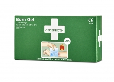 Cederroth Burn Gel Dressing/Kompressen, 2 Stück