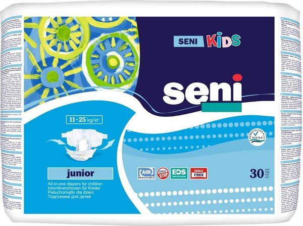 Seni Kids Junior Normal, 11 - 25 kg, 30 Stück