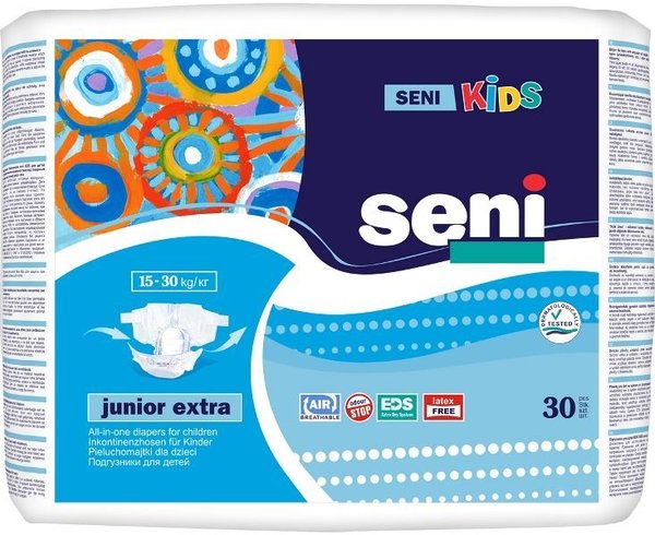 Seni Kids Junior Extra, 15 - 30 kg, 30 Stück